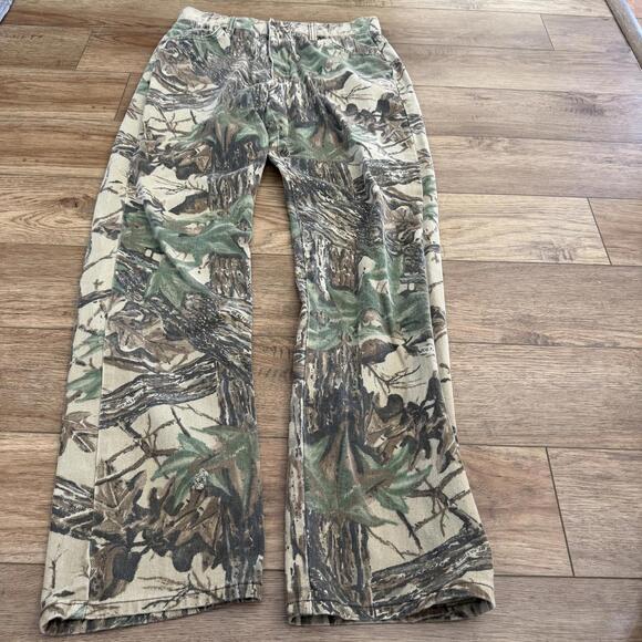 Vintage Duxbak RealTree Camo Pants (34-36) Hunting 80s 90s - Picture 3 of 13